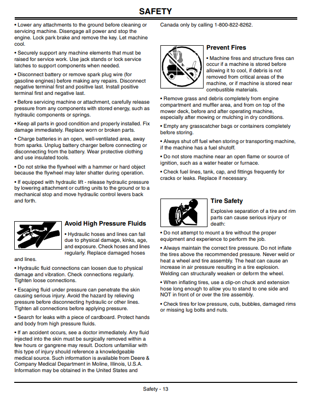 JOHN DEERE SELECT SERIES™ TRACTOR X740, X748, X749 ULTIMATE™ SERIES OPERATOR MANUAL OMM161202
