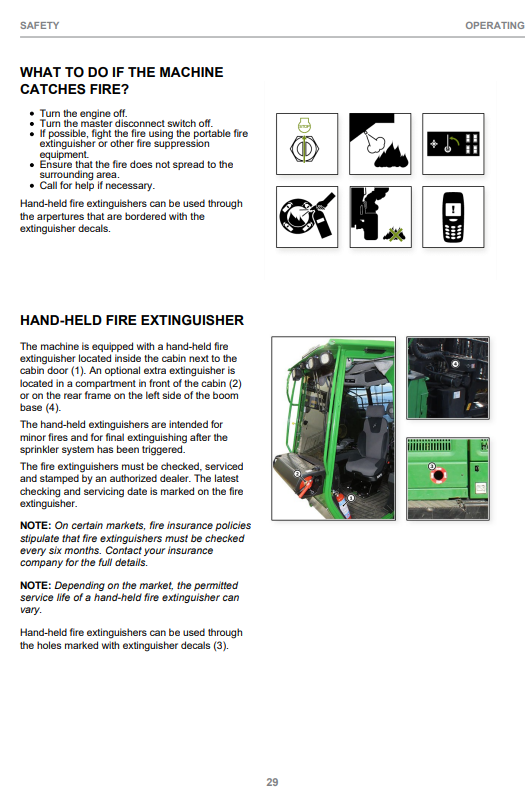 JOHN DEERE 1910E TIER 3 FIXED CABIN, GEN II OPERATOR INSTRUCTION MANUAL F710966