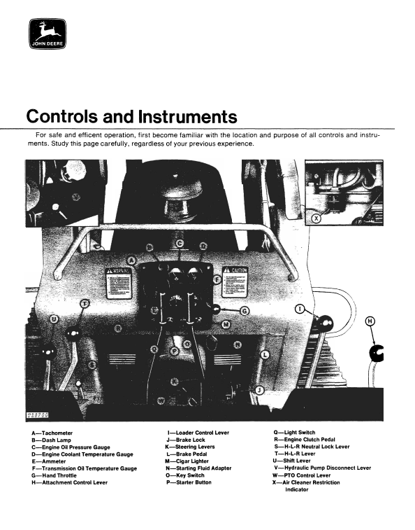 JOHN DEERE 450-B CRAWLER OPERATOR MANUAL OMT40817