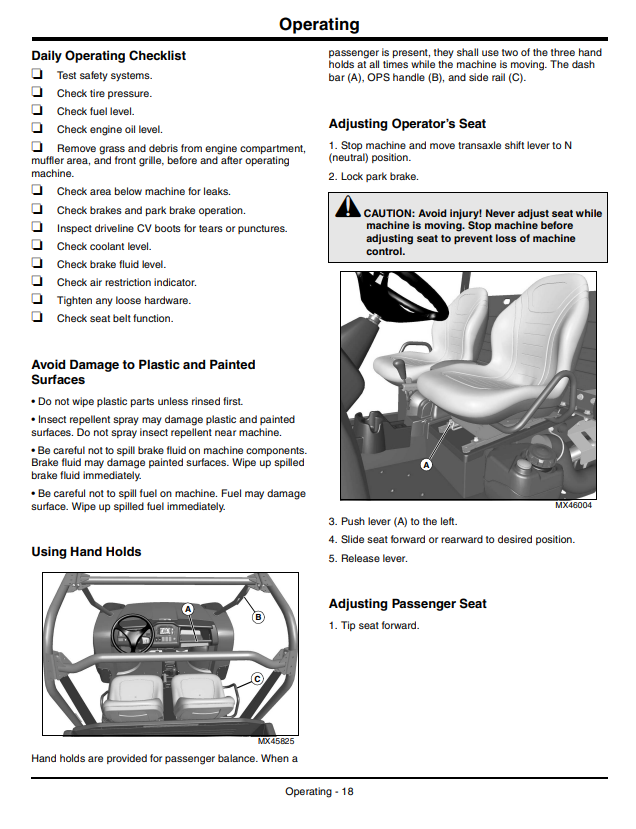 JOHN DEERE GATOR™ UTILITY VEHICLE XUV 855D OPERATOR MANUAL OMM166787