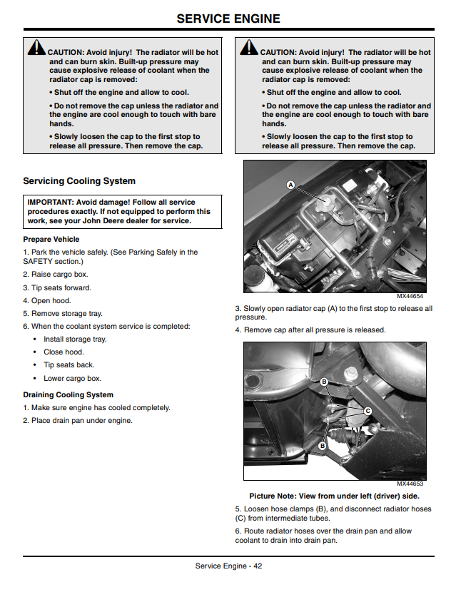 JOHN DEERE GATOR™ UTILITY VEHICLE XUV 625I OPERATOR MANUAL OMM159758