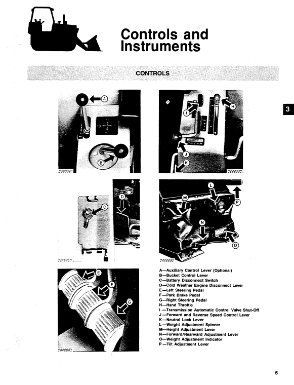 JOHN DEERE JD755 CRAWLER BULLDOZER OPERATOR MANUAL OMT66988