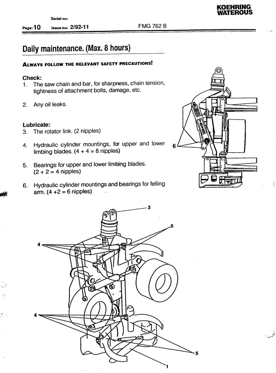 JOHN DEERE HARVESTING ATTACHMENT 762B AND LOKOMATIC 90 OWNER MANUAL 701416100