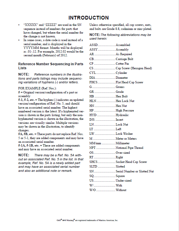 50940138 Mustang 3TNV88F-ESBV Engine Parts Manual PDF