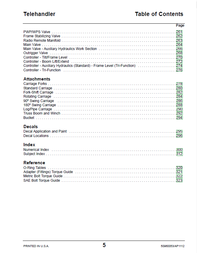 50960053 MUSTANG 642 844 1055 Telehandler Parts Manual & Diagram PDF