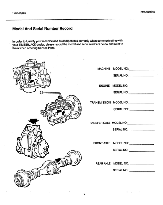 JOHN DEERE 230A SERIES FORWARDER OPERATOR MANUAL AC5390