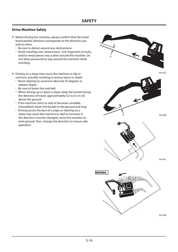 HITACHI ZAXIS 120-5 CLASS, 160-5 CLASS, 200-5 CLASS, 240-5 CLASS, 330-5 CLASS HYDRAULIC EXCAVATOR OPERATOR MANUAL ENMDAKLA22