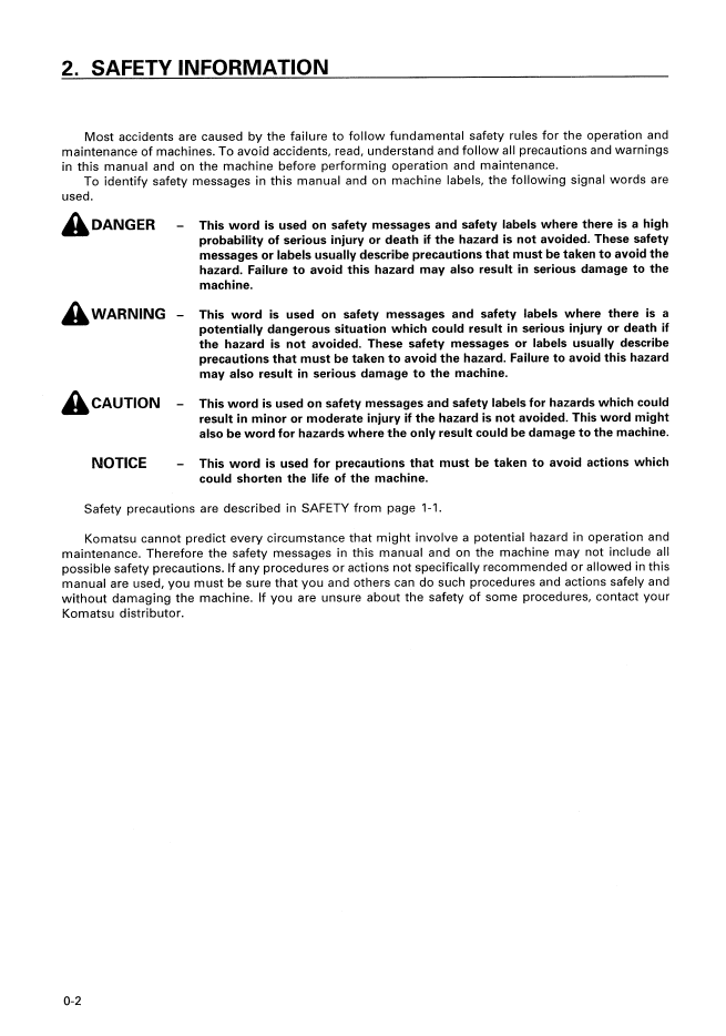 Komatsu HD325-6 Dump Truck Maintenance Guide (SEAM000805)