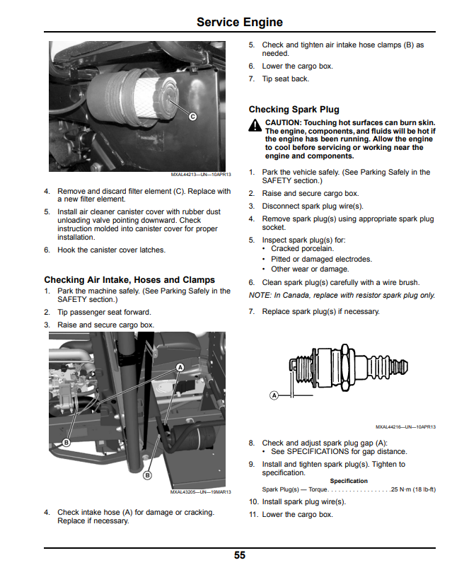 JOHN DEERE XUV 625I GATOR™ UTILITY VEHICLE OPERATOR MANUAL OMM175903