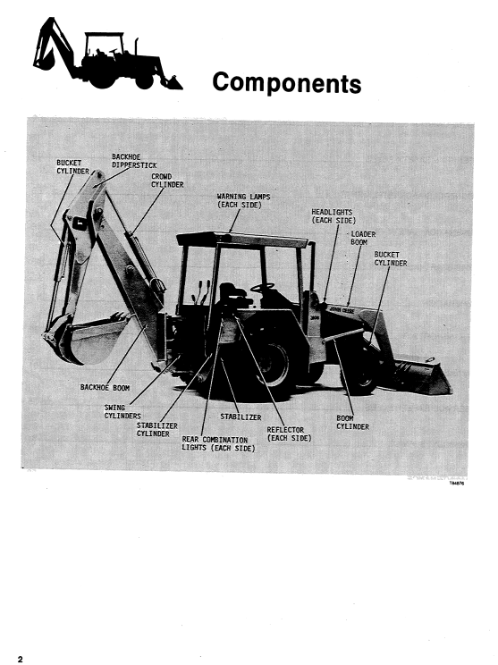 JOHN DEERE 310B BACKHOE LOADER OPERATOR MANUAL OMT79465