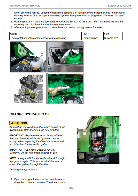 JOHN DEERE 1110G / 1210G / 1510G TIER 2 FIXED CABIN, GEN II OPERATOR MANUAL F710893