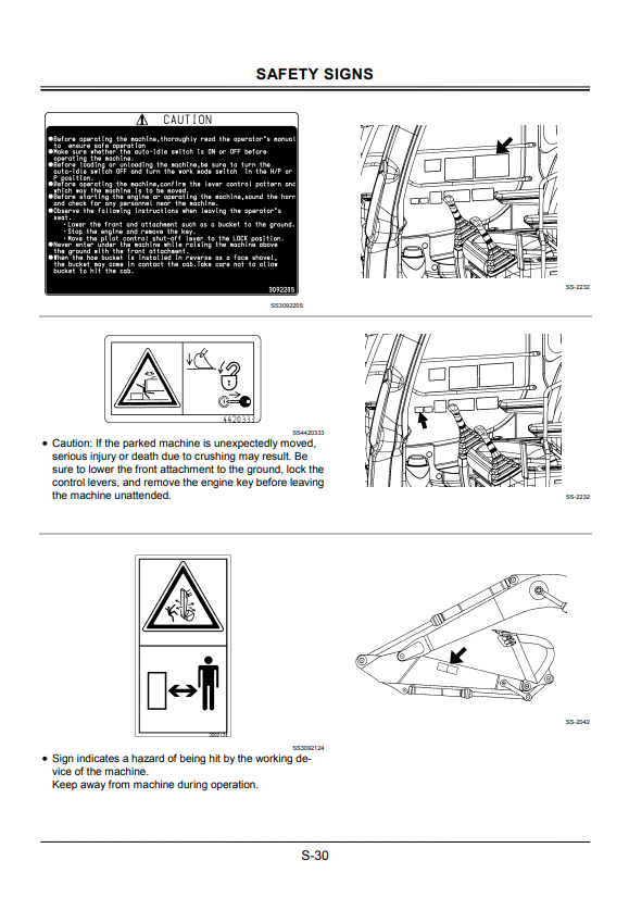 HITACHI ZAXIS 450, 450H, 450LC, 450LCH, 460LCH EXCAVATOR OPERATOR MANUAL EM16J21