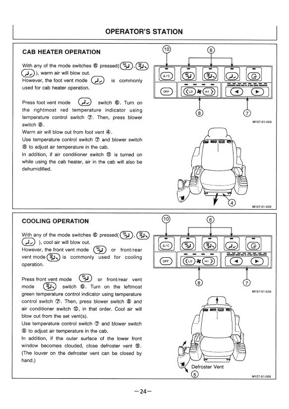 HITACHI EX100-5, EX100M-5, EX120-5, EX130H-5 EXCAVATOR OPERATOR MANUAL EM1E811