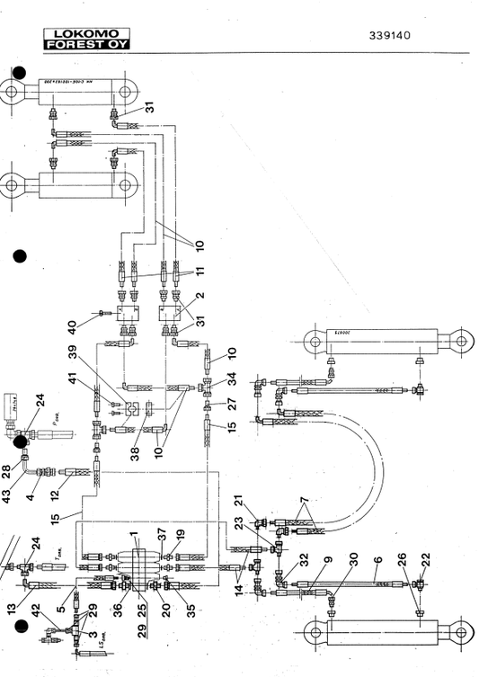 JOHN DEERE LOKOMO 919 TURBO INSTRUCTION MANUAL B140194