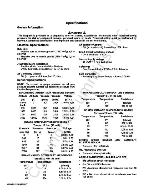JOHN DEERE CUMMINS ENGINE QSB4.5, QSB6.7, QSC8.3, QSL9 CM850 4021524 WIRING DIAGRAM MANUAL