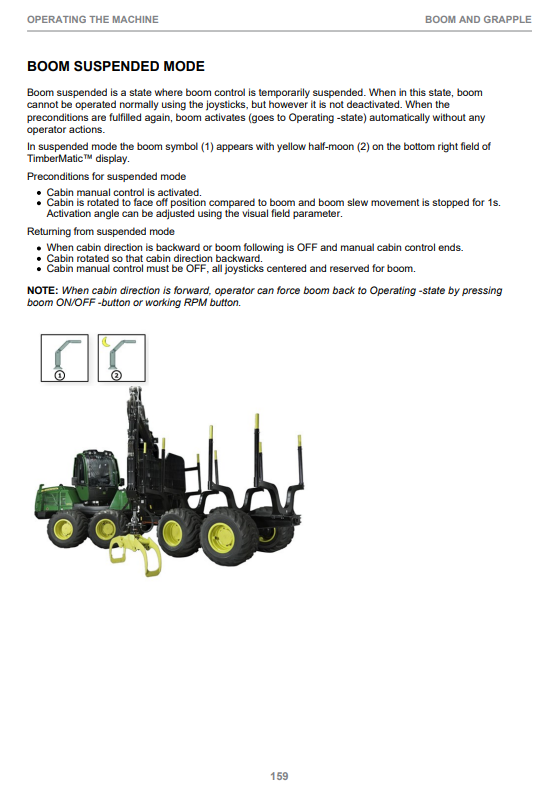 JOHN DEERE 1910G TIER 4 FIXED CABIN, GEN II OPERATOR INSTRUCTION MANUAL F710941