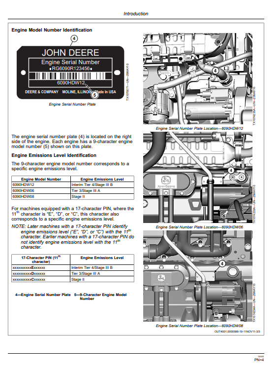 JOHN DEERE 744K 4WD LOADER OPERATOR MANUAL OMT260548