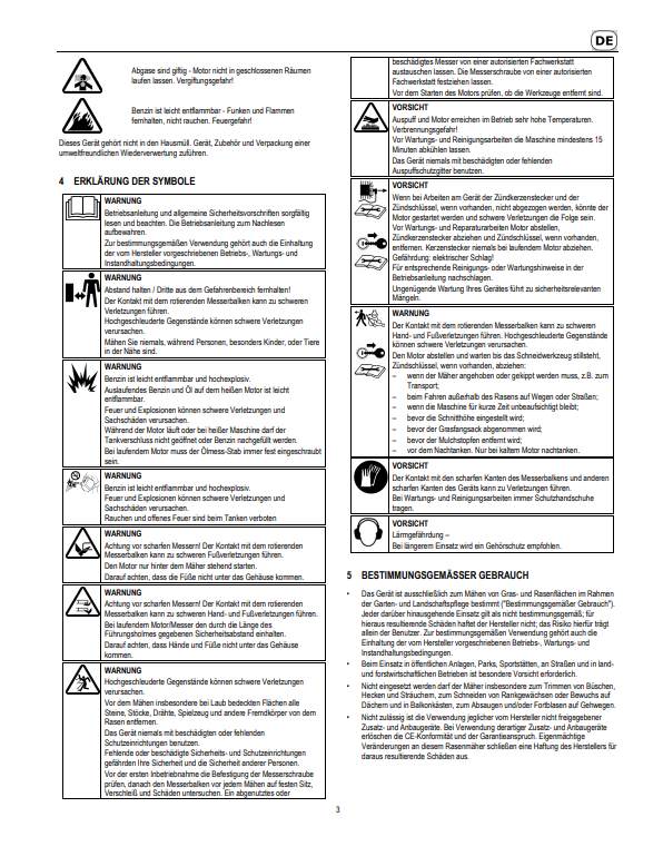 JOHN DEERE 43-A ECONOMY, 43-VARIO, 43-VARIO E R43S, R43V LAW MOWERS OPERATOR MANUAL SAU16197