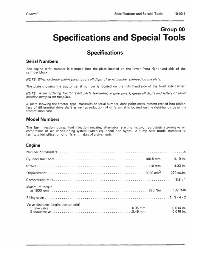 JOHN DEERE 2140 TRACTOR TECHNICAL MANUAL