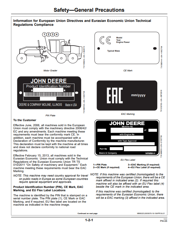 JOHN DEERE 750K CRAWLER DOZER OPERATOR MANUAL OMT298956