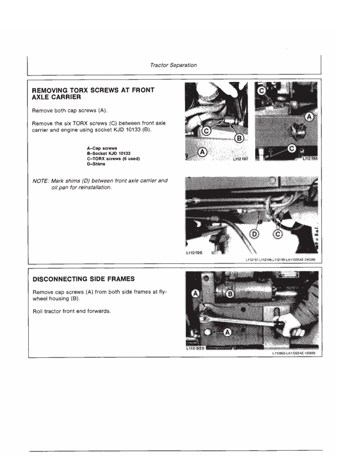 JOHN DEERE 2140 TRACTOR TECHNICAL MANUAL