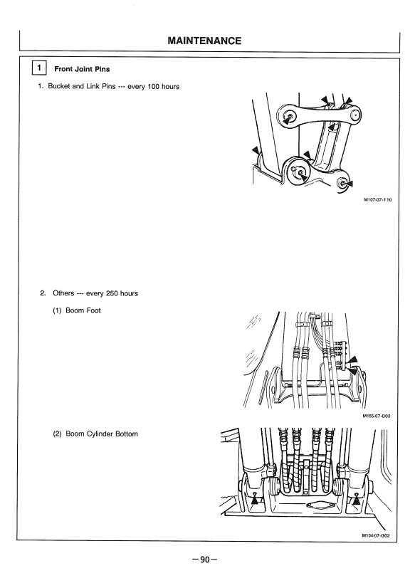 HITACHI EX100-5, EX100M-5, EX120-5, EX130H-5 EXCAVATOR OPERATOR MANUAL EM1E812
