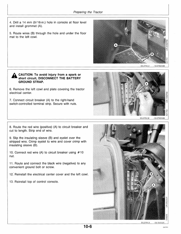 JOHN DEERE 335 AND 375 ROUND BALER OPERATOR MANUAL OME81757