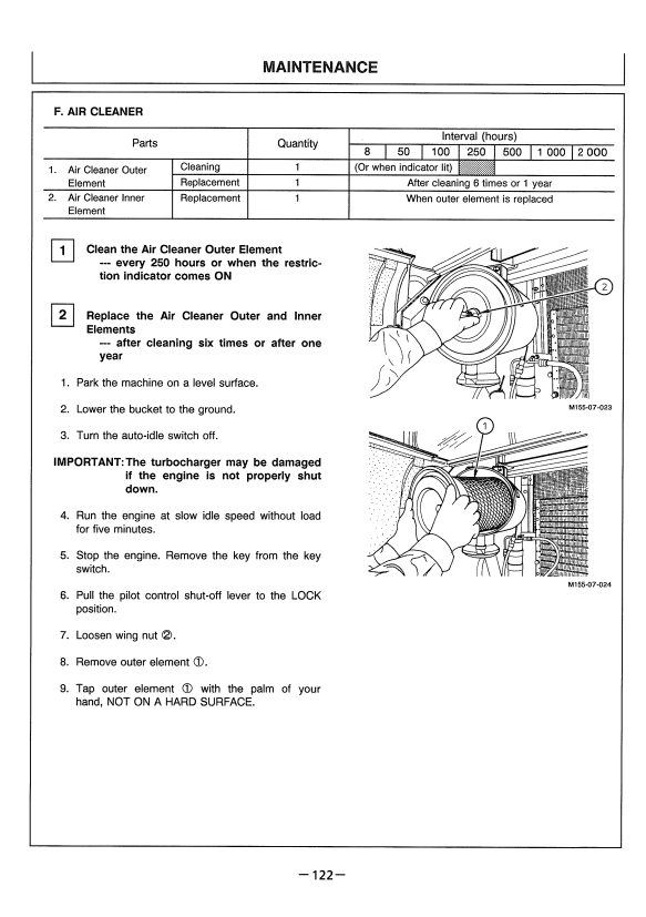 HITACHI EX100-5, EX100M-5, EX120-5, EX130H-5 EXCAVATOR OPERATOR MANUAL EM1E812