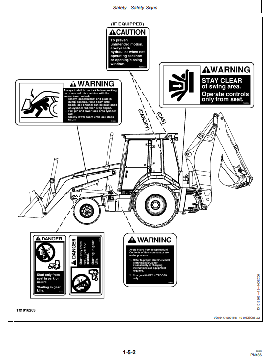 JOHN DEERE 410J BACKHOE LOADER OPERATOR MANUAL OMT211053