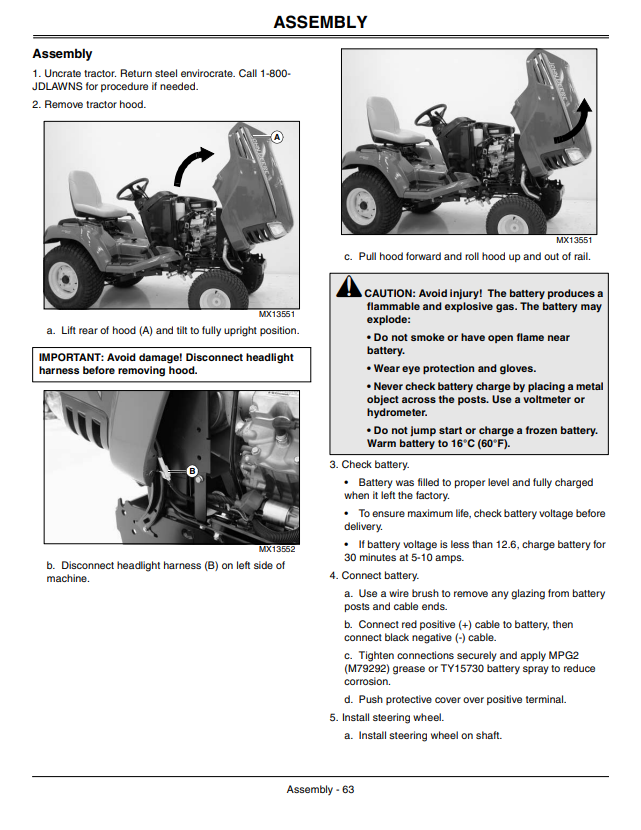 JOHN DEERE SELECT SERIES™ TRACTOR X740, X748 ULTIMATE™ SERIES OPERATOR MANUAL OMM158691