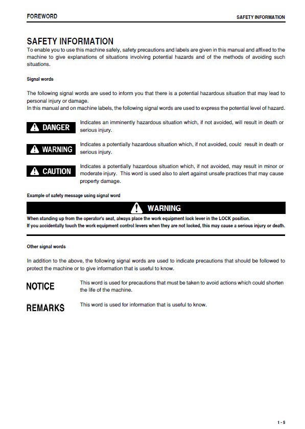 Komatsu WD600-3 Wheel Dozer Manual: Operation and Upkeep PDF