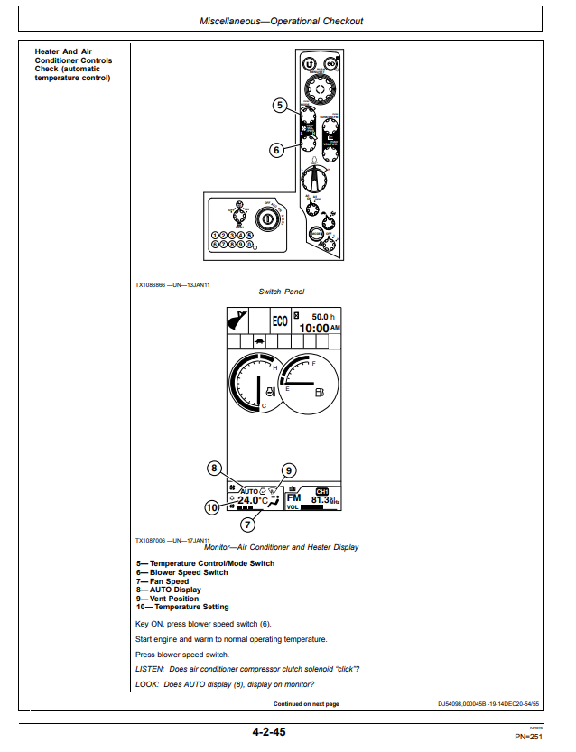 JOHN DEERE 160GLC AND 180GLC EXCAVATOR OPERATOR MANUAL OMT352706X19
