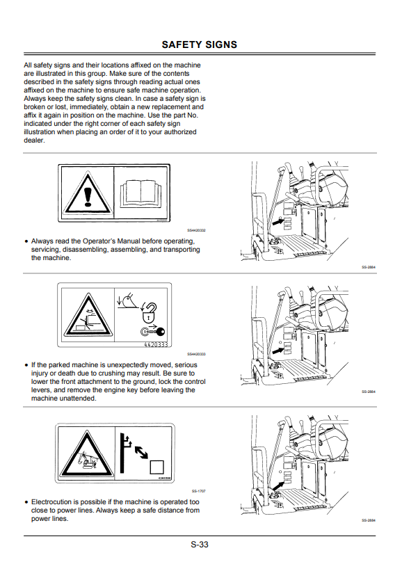 HITACHI ZAXIS 17U-2 HYDRAULIC EXCAVATOR OPERATOR MANUAL EM1MSEN12