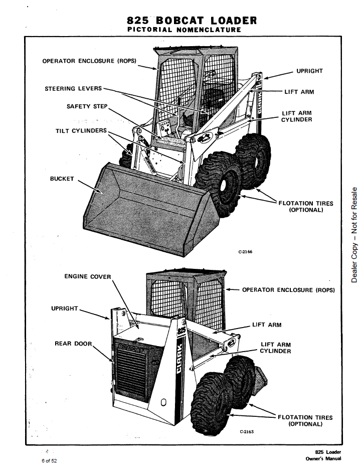 6549634 Bobcat 825 Loader Operation Maintenance Guide PDF