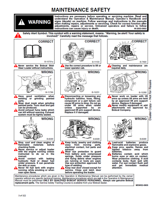 6556214 Bobcat 974 975 Loader Repair & Service Manual PDF