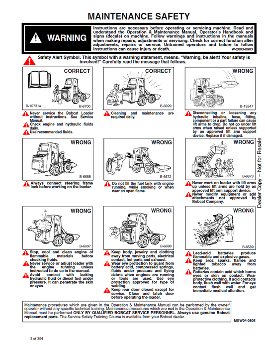 6566180 - Bobcat 2000 Technical Service Manual PDF