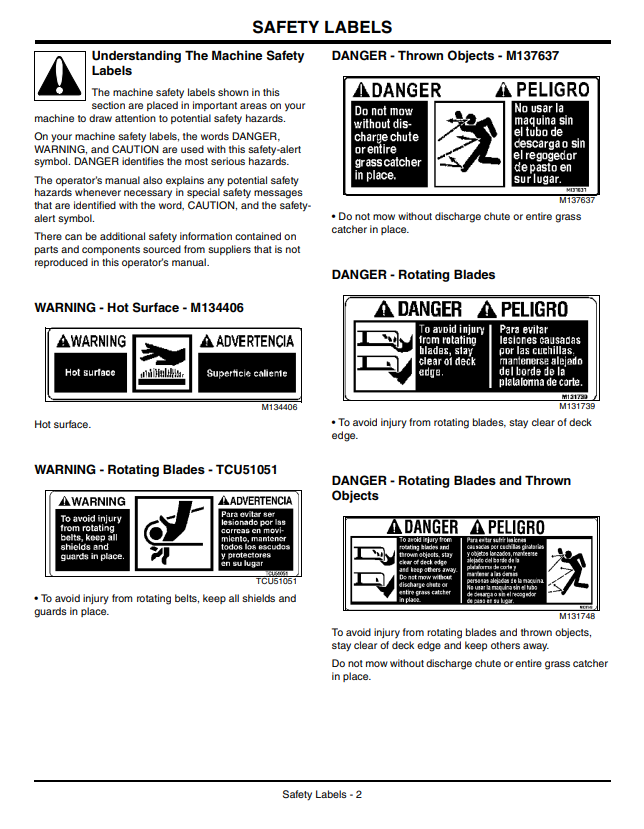 JOHN DEERE Z710A, Z720A ZTRAK™ OPERATOR MANUAL OMTCU27952