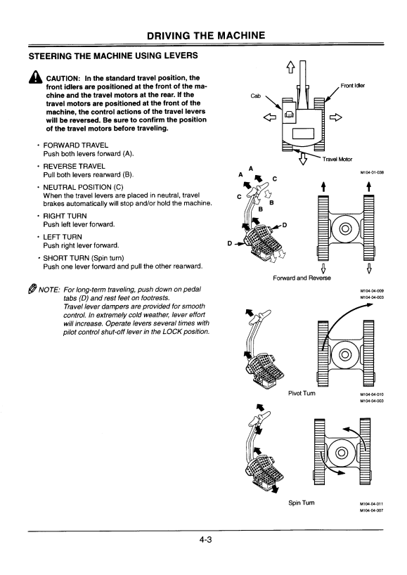 HITACHI EX110M-5 EXCAVATOR OPERATOR MANUAL EM1E9NA21