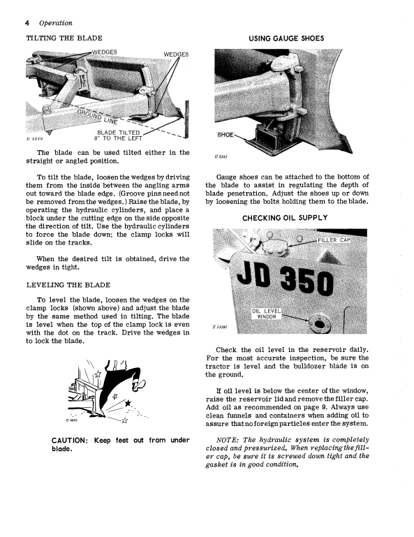 JOHN DEERE 6310 BULLDOZER OPERATOR MANUAL OMT26182