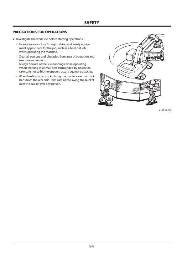 JOHN DEERE ZAXIS 225USLC-3, 225USRLC-3 HYDRAULIC EXCAVATOR OPERATOR MANUAL EM1U4EN12