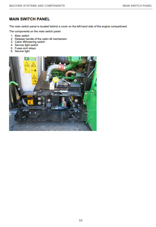 JOHN DEERE 1110G / 1210G / 1510G FINAL TIER 4 ROTATING & LEVELING CABIN CTL FORWARDER OPERATOR INSTRUCTION MANUAL F723188