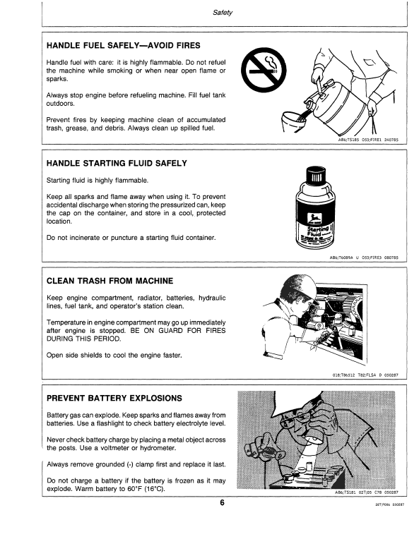 JOHN DEERE 490 EXCAVATOR OPERATOR MANUAL OMT114465