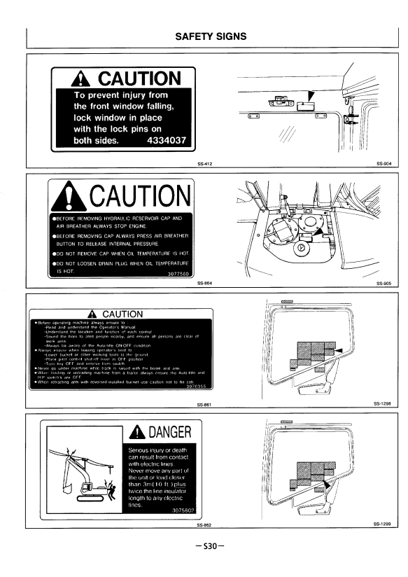 HITACHI EX135UR EXCAVATOR OPERATOR MANUAL EM1ED11