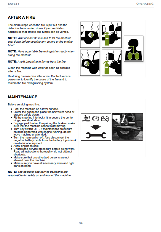 JOHN DEERE 1110G / 1210G / 1510G FINAL TIER 4 FIXED CABIN, GEN II CTL FORWARDER OPERATOR INSTRUCTION MANUAL F723212