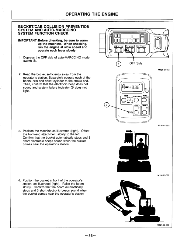 HITACHI EX135UR EXCAVATOR OPERATOR MANUAL EM1ED11