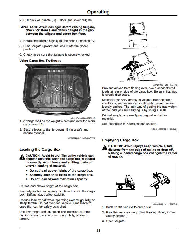 JOHN DEERE XUV590E, XUV590M, XUV590E S4, XUV590M S4 GATOR™ UTILITY VEHICLES OPERATOR MANUAL OMUC36889