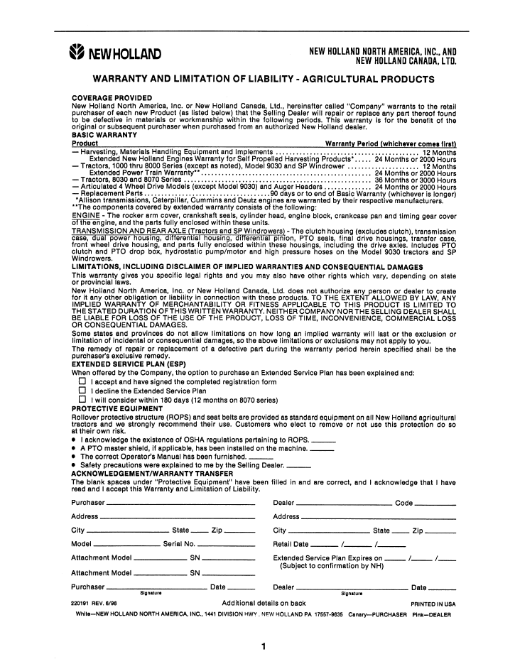 7308 Loader Operator Manual 42730810 New Holland PDF