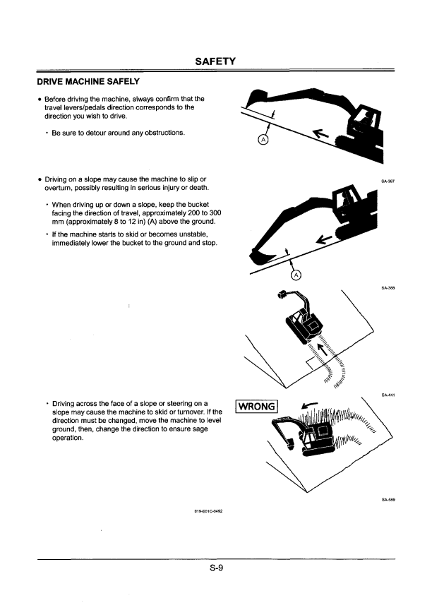 HITACHI EX135USR EXCAVATOR OPERATOR MANUAL EM1EN21