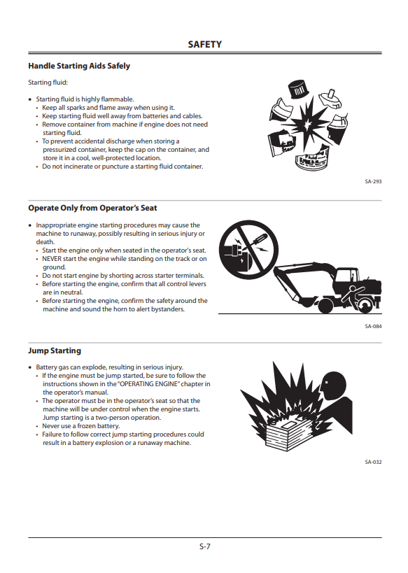 HITACHI ZAXIS 140W-3, 170W-3, 190W-3, 210W-3 WHEELED EXCAVATOR OPERATOR MANUAL EMCGBEN14MD