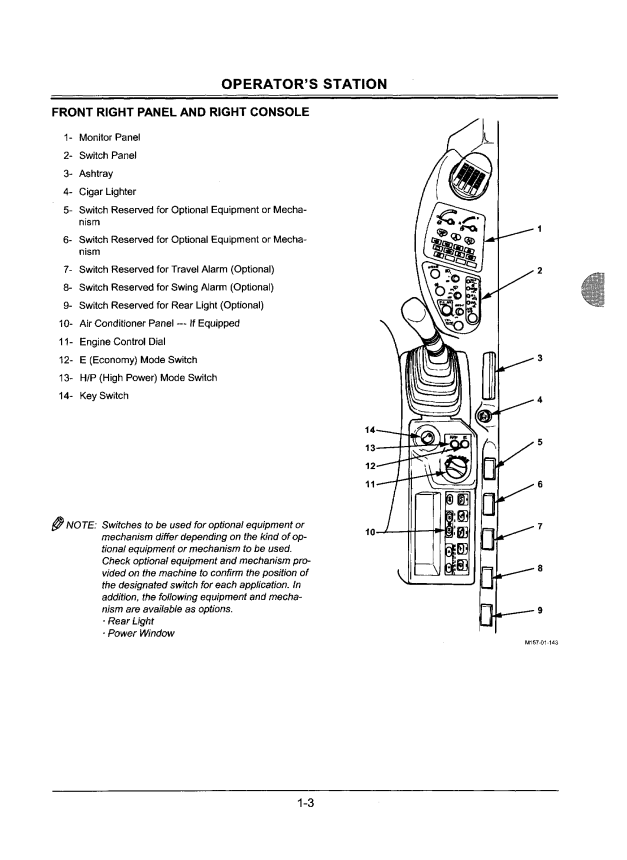 HITACHI EX135USR EXCAVATOR OPERATOR MANUAL EM1EN21